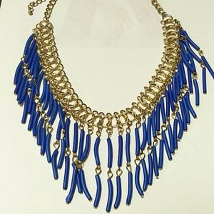 3/$20 Brilliant blue and gold chainmail